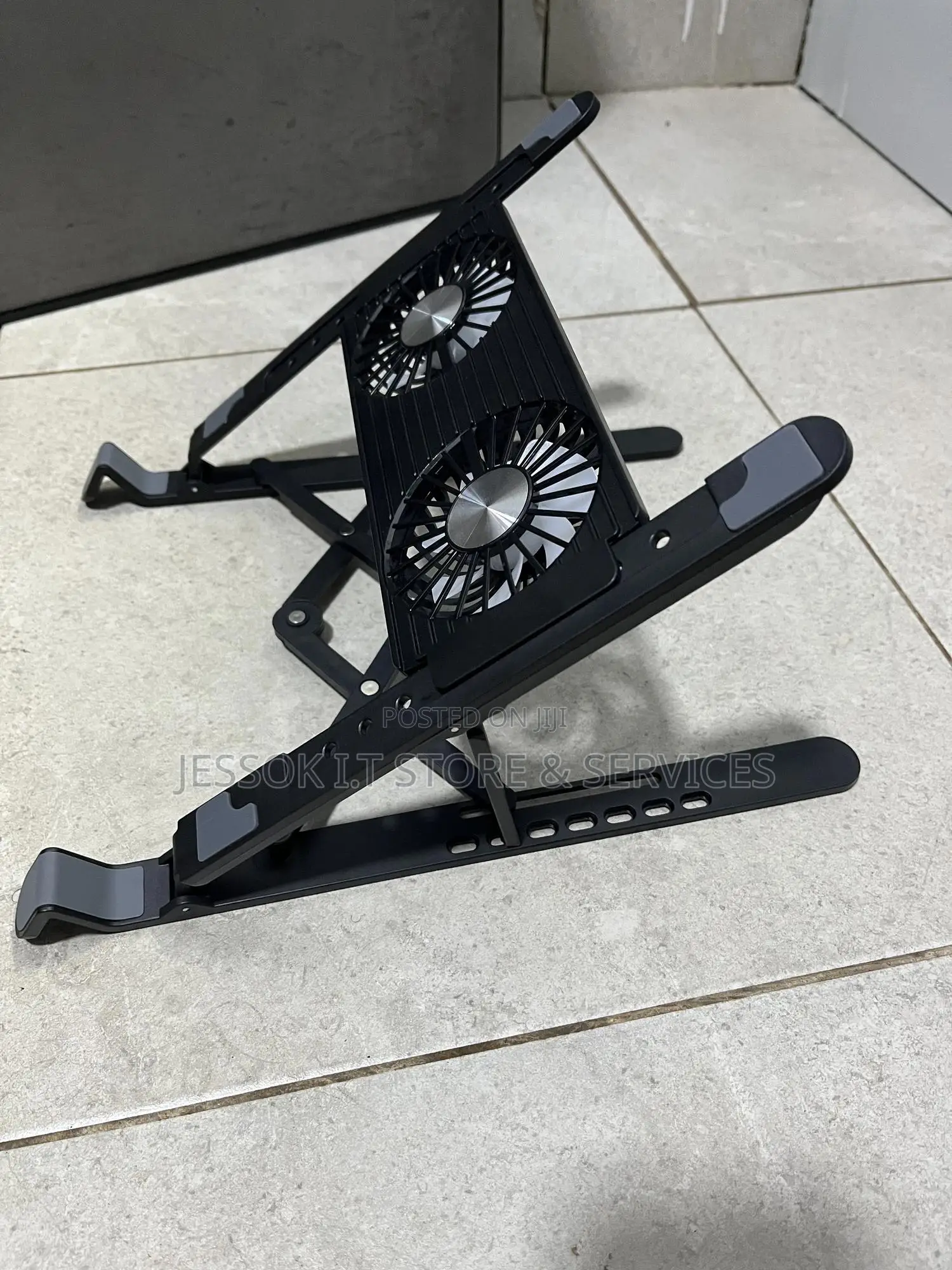 Folding Laptop Stand With Radiator RGB Fan