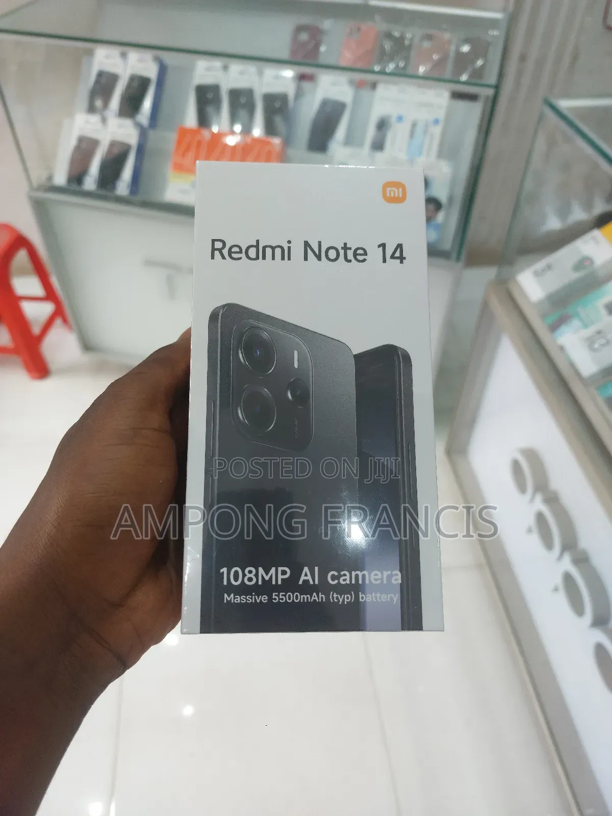 New Xiaomi Redmi Note 14 256 GB Black