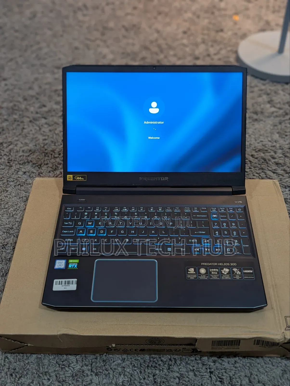 Laptop Acer Predator Helios 300 16GB Intel Core i7 SSD 512GB