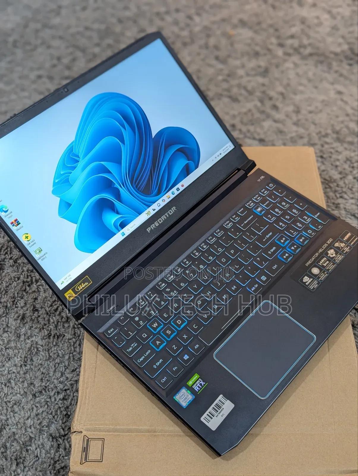 Laptop Acer Predator Helios 300 16GB Intel Core i7 SSD 512GB
