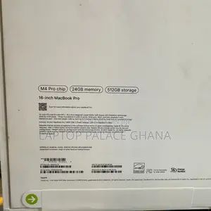 New Laptop Apple MacBook Pro 24GB Apple M4 Pro SSD 512GB