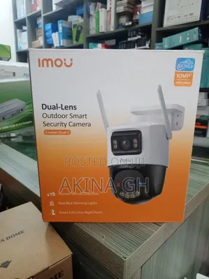 Imou Dual Lens PTZ Smart Security CCTV 10mp Camera Ipc-S7xep-10mowed