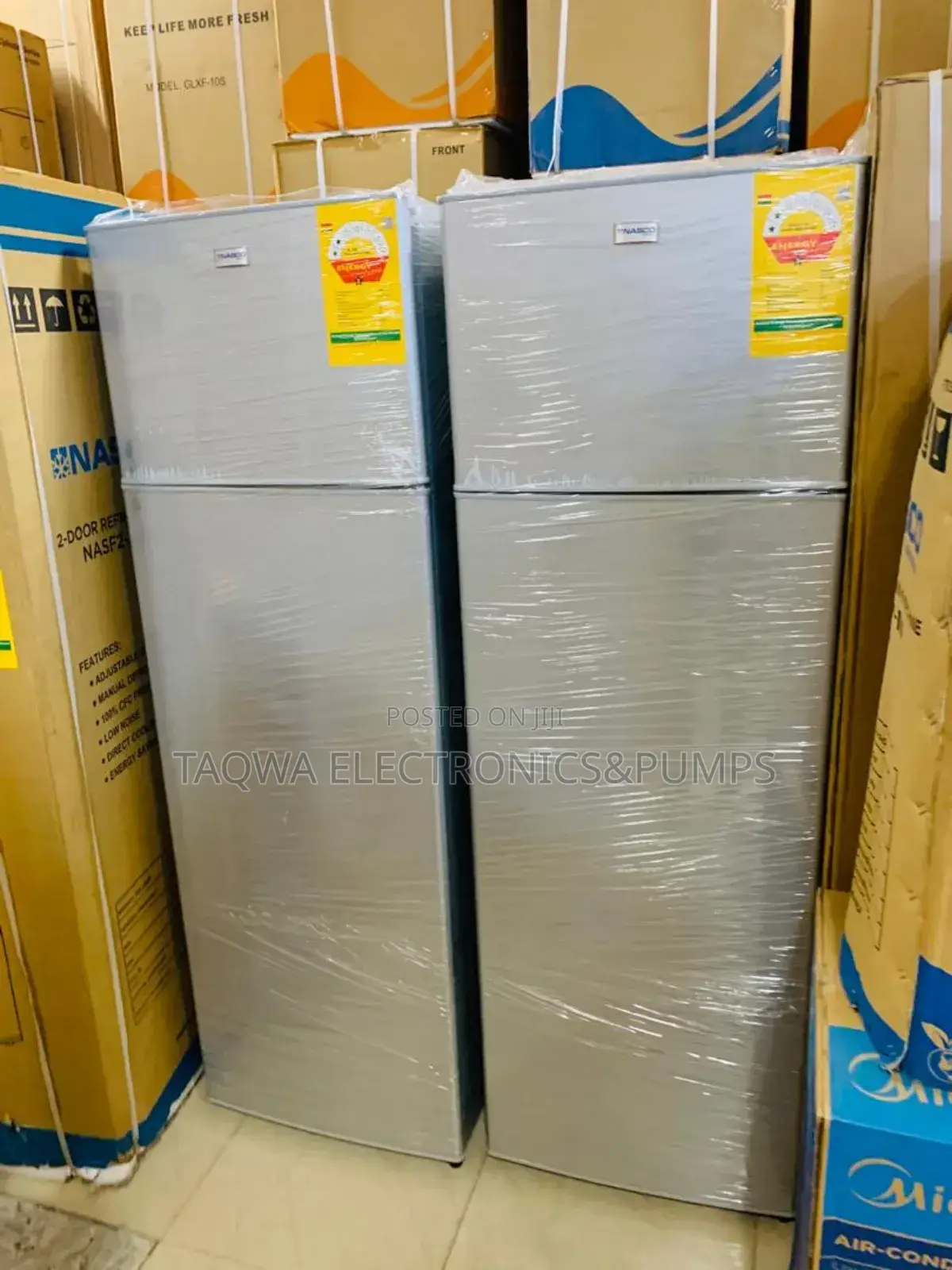 Spacious Nasco 280l Refrigerator