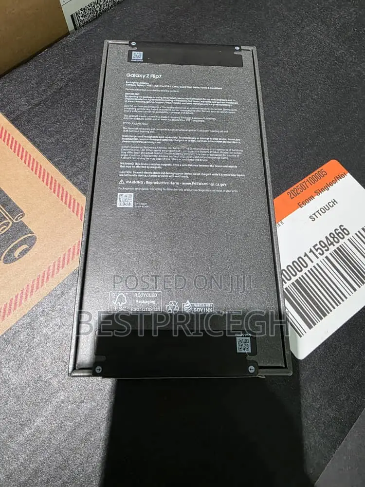New Samsung Galaxy Z Flip7 512 GB Silver
