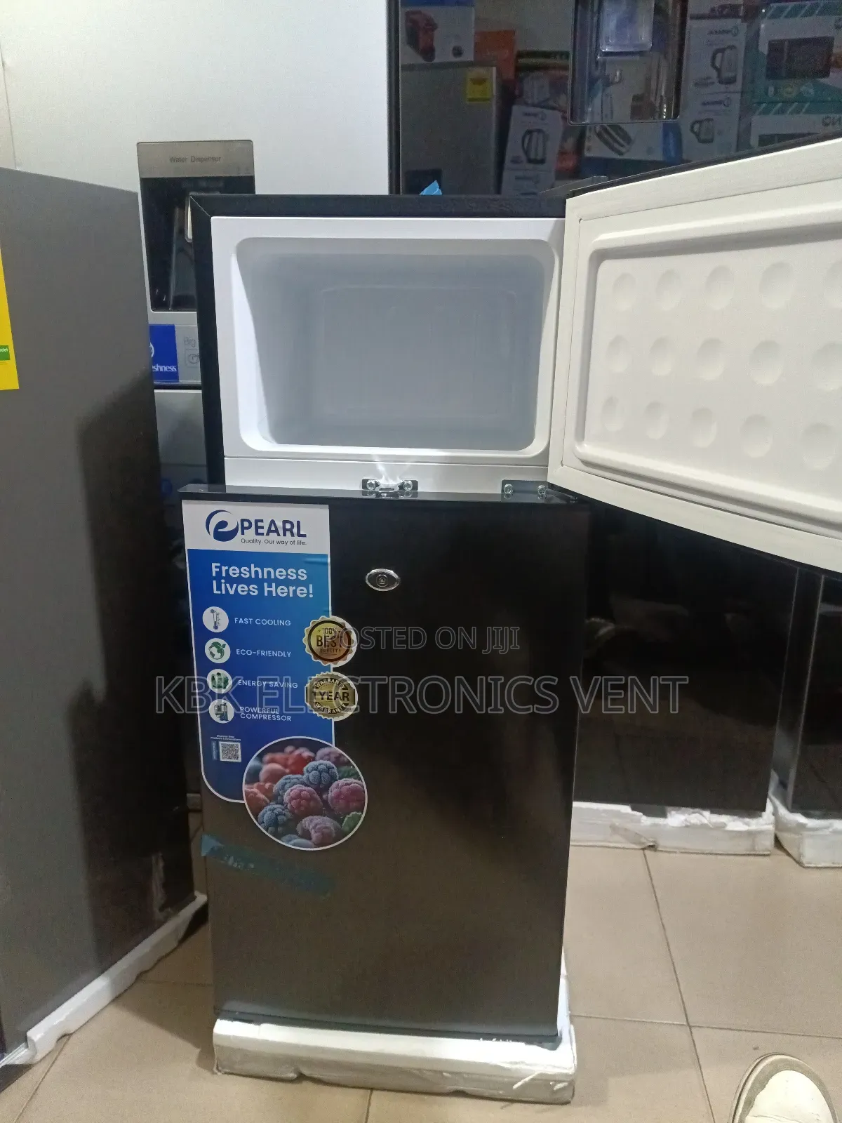 Pearl 70ltr Table Top Double Door Refrigerator