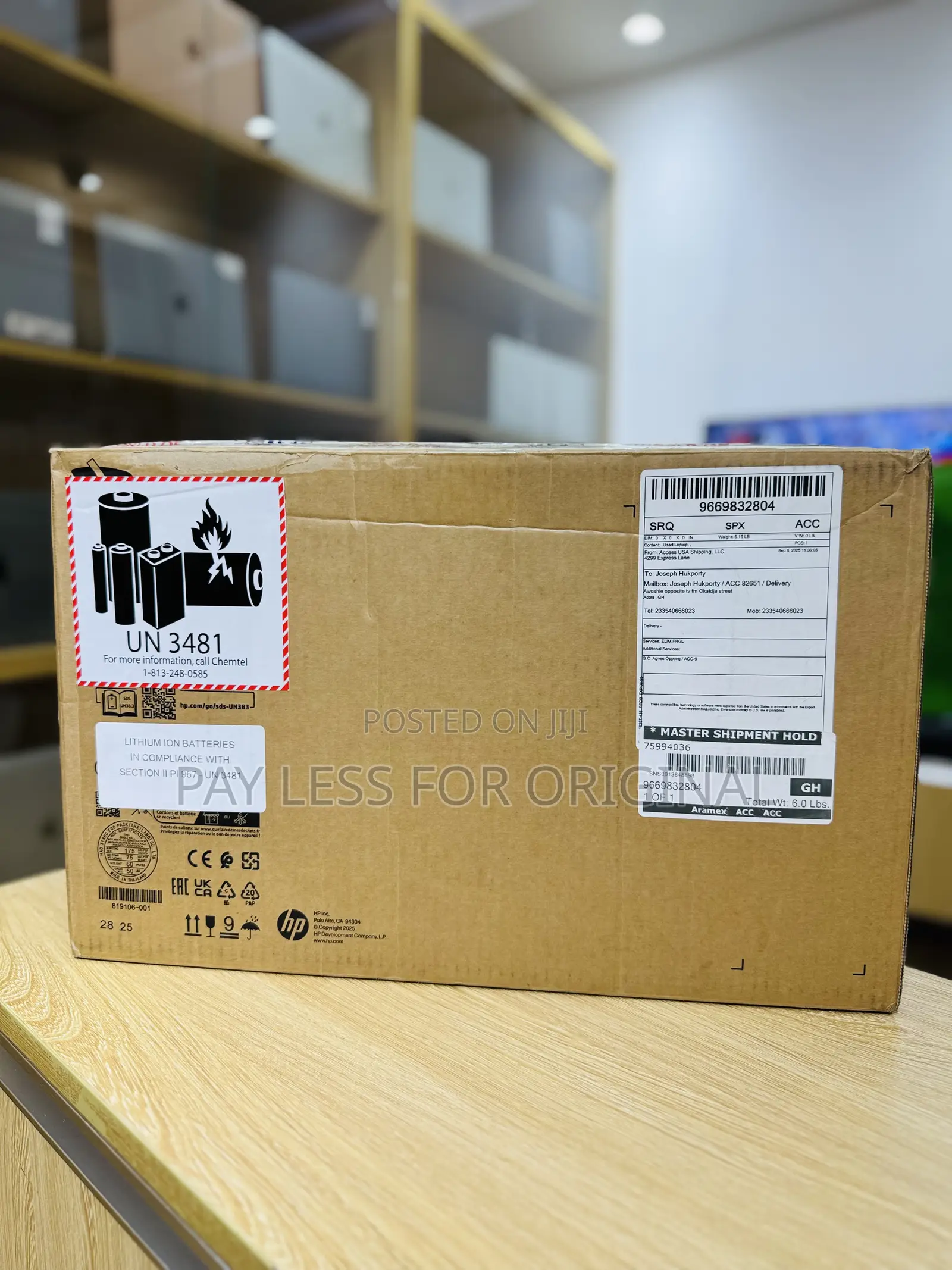 New Laptop HP 15 8GB Intel Core I3 SSD 256GB