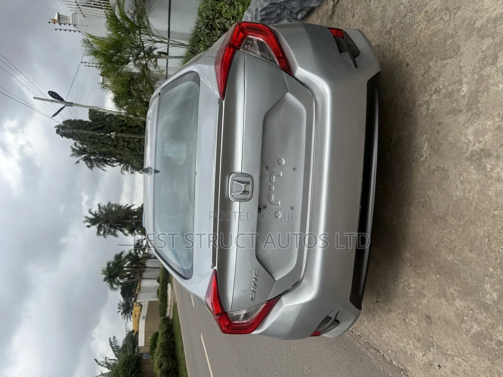 Honda Civic EX-L 4dr Sedan (1.5L 4cyl) 2016 Gray