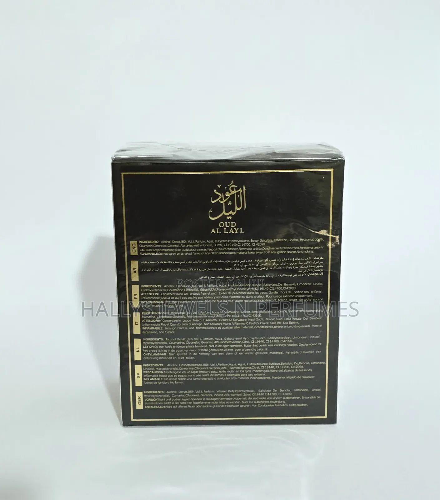 Oud Al Layl Perfume (Edp) by Arabiyat, 100ml, Men's