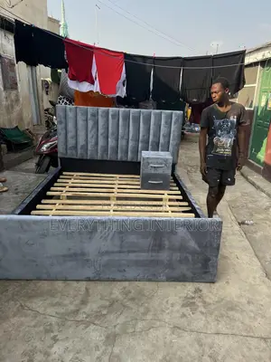 Queen Size 72 by 75 Mattress Bedframe Size Available With Side Drawer