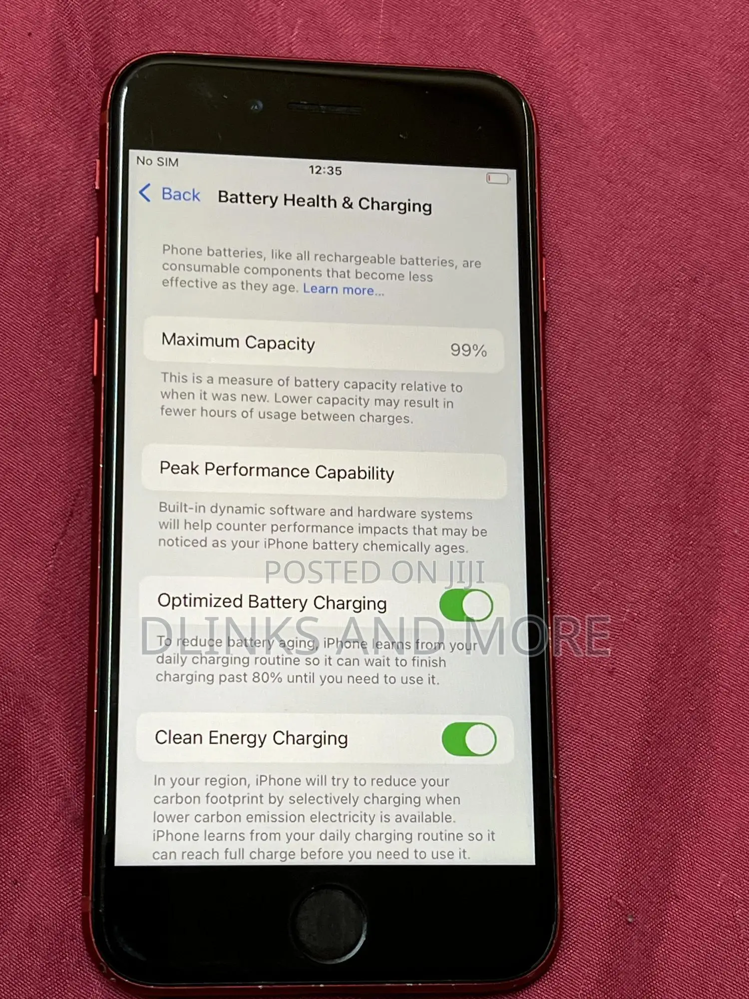 Apple iPhone SE (2022) 64 GB Red