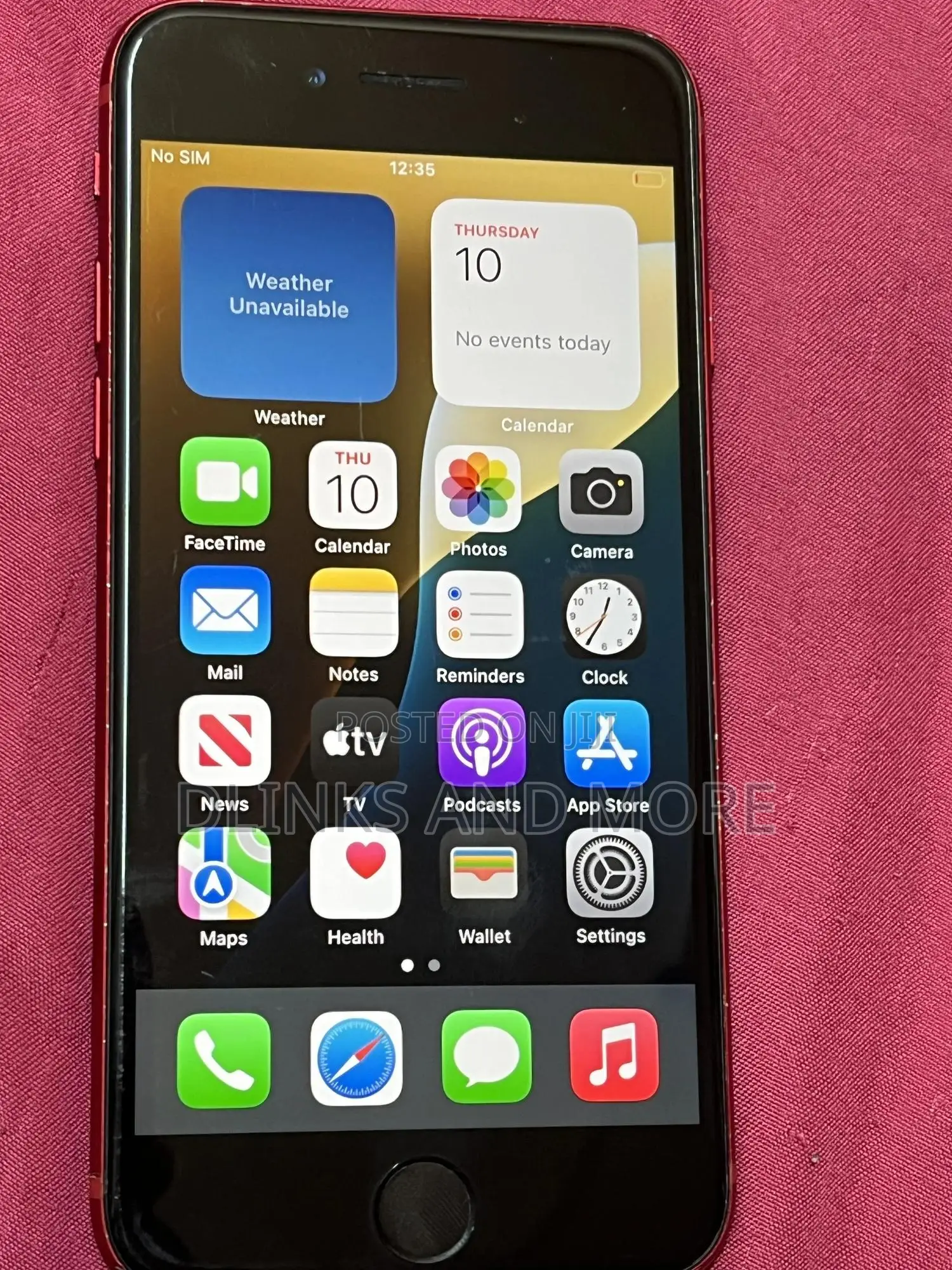 Apple iPhone SE (2022) 64 GB Red