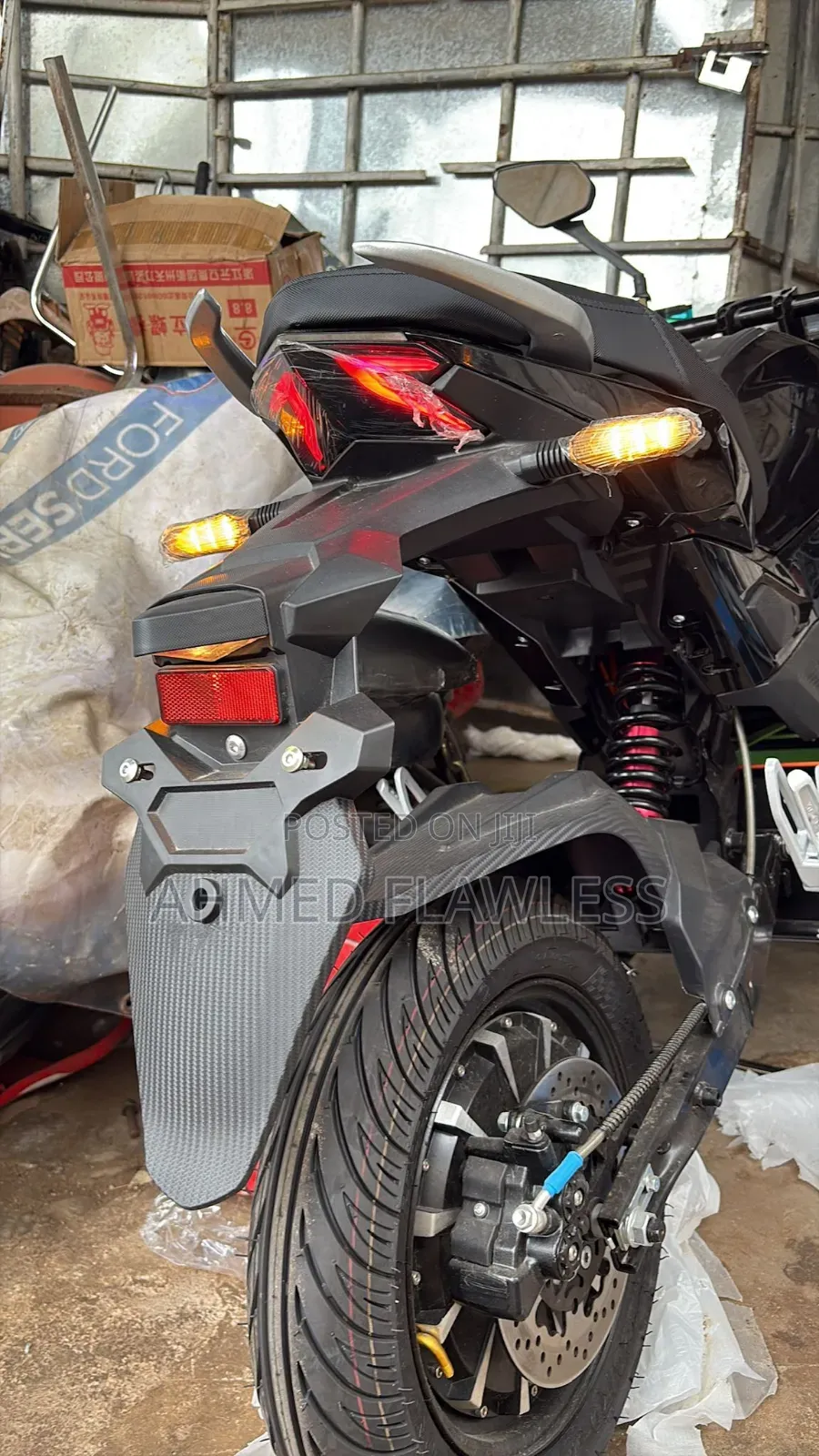 New Motorcycle 2025 Black