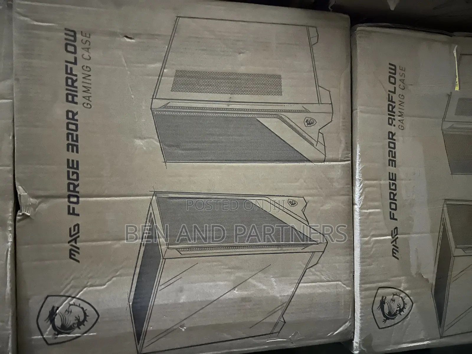 Msi Mag Forge 320r Airflow Mid-tower Pc Case