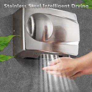 Heavy Duty No Noise 0.8 Seconds Fast Automatic Metal Hand Dryer