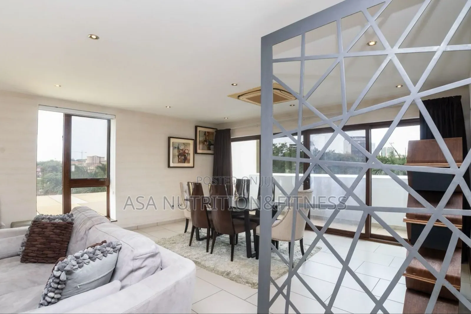 Furnished 3bdrm Apartment in Villaggio Alto, Airport Residential Area
