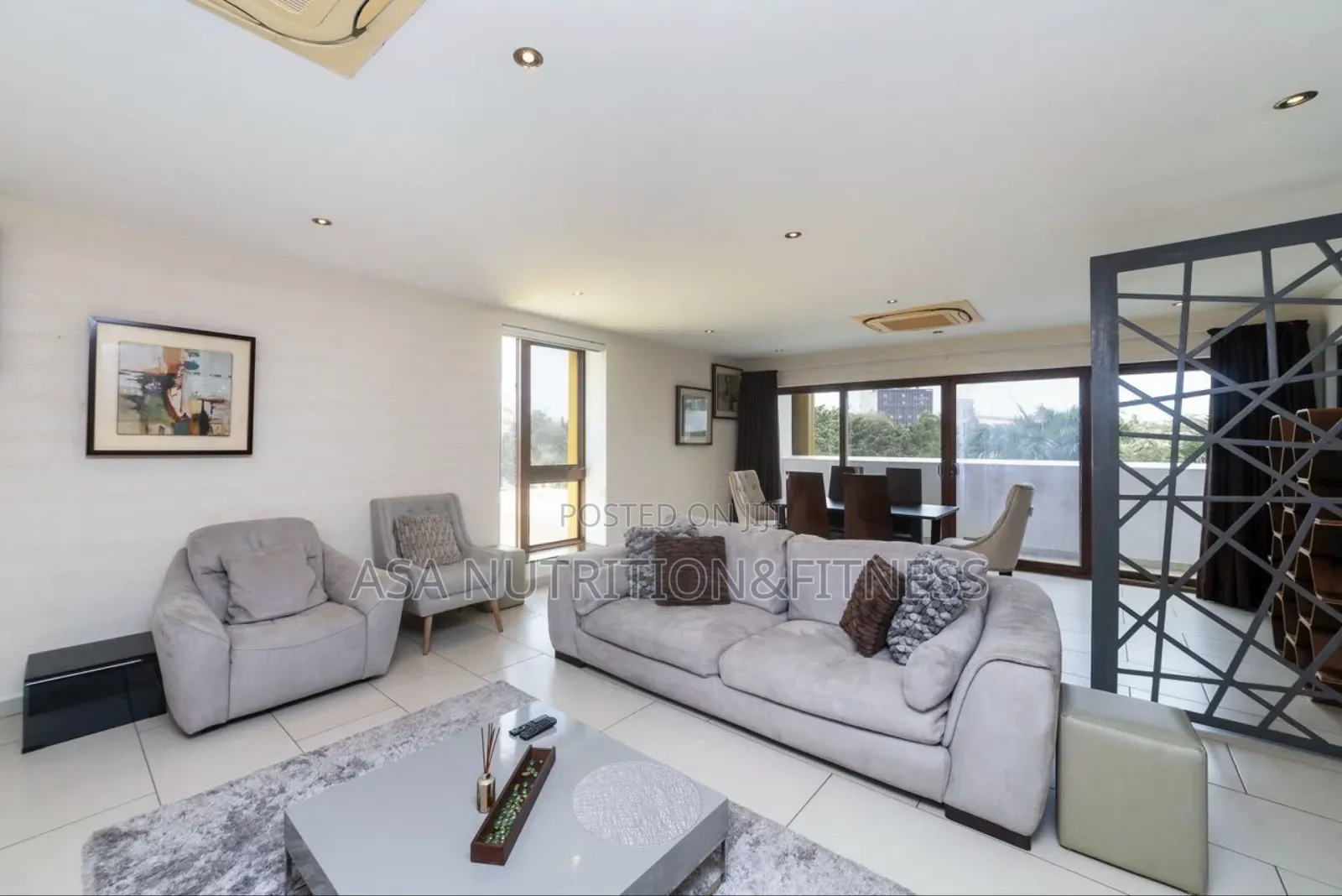 Furnished 3bdrm Apartment in Villaggio Alto, Airport Residential Area