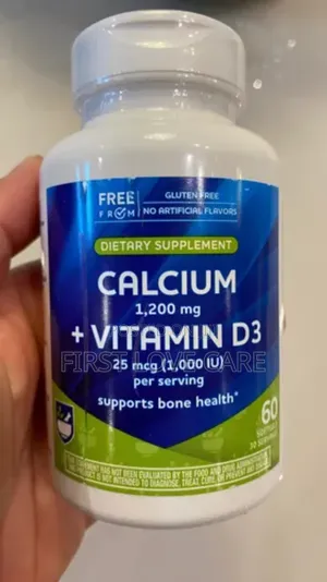 Rite Aid Calcium 1200mg + Vitamin D3 25mcg(1000iu)Support Bone Health