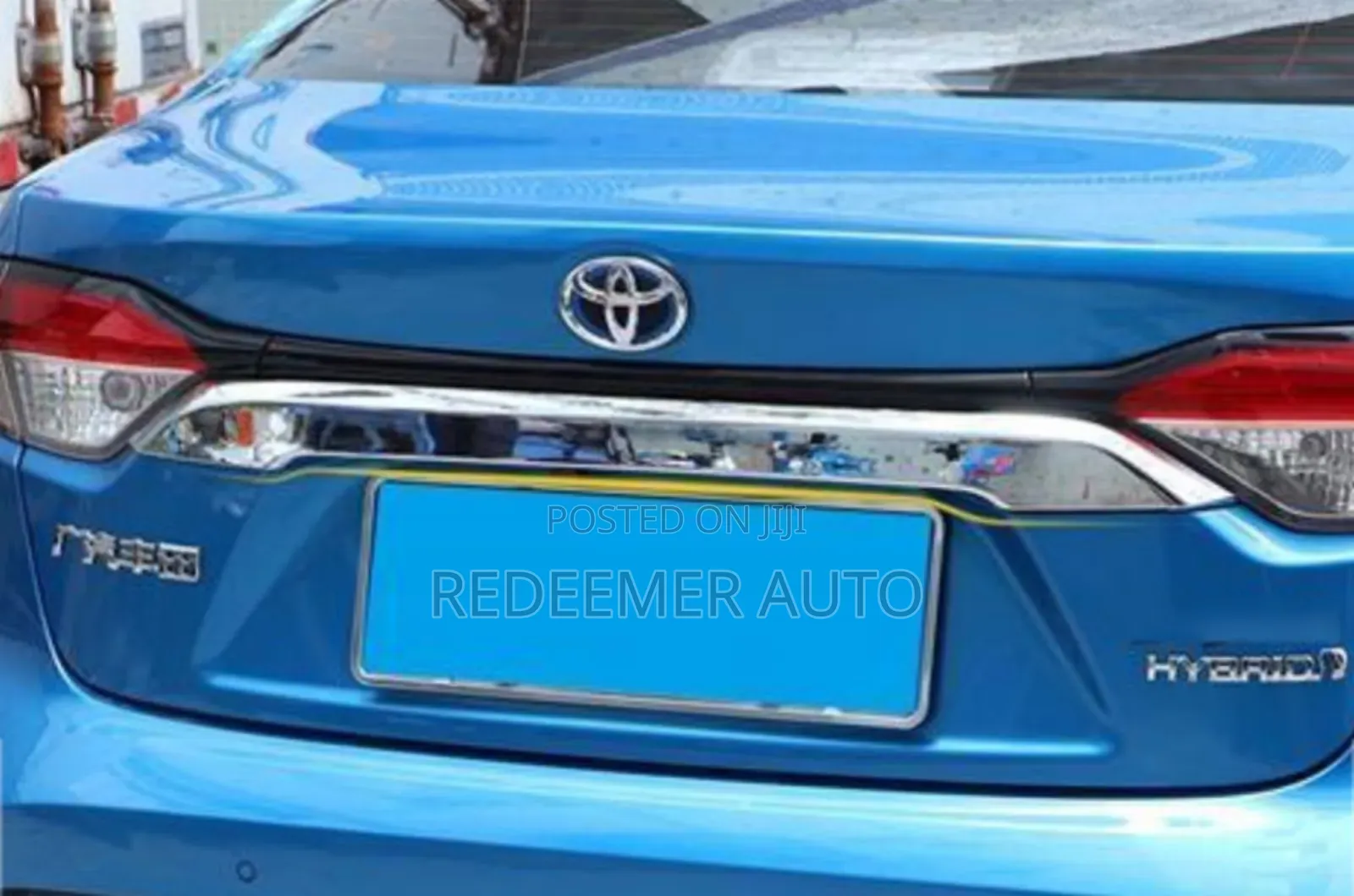 Toyota Corolla Boot Moulding/Chrome 2019,2020,2021,2022,2023