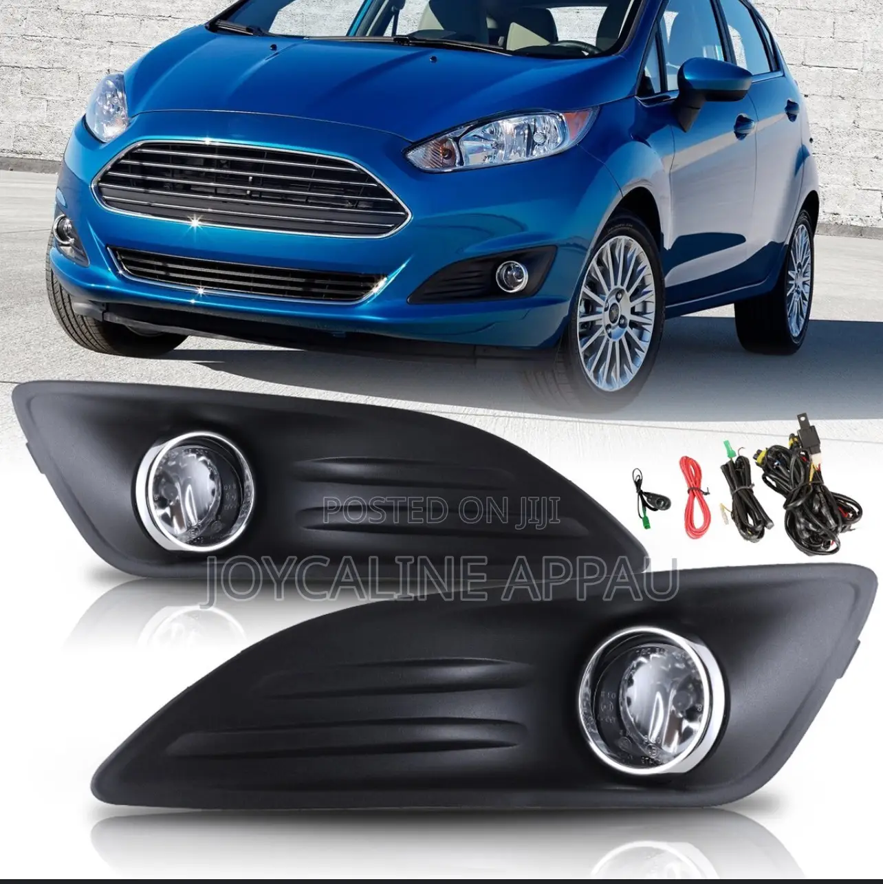 Ford Fusion 2014 to 2017 Fog Light and Cover With Bulb