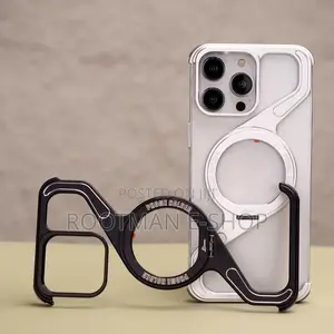 Metal Frameless Phone Case Magnetic Charging 360 Holder for iPhones
