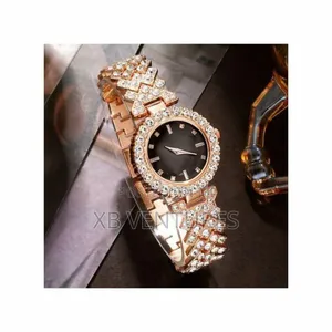 Women's Fashion Retro Quartz Watch Crystal Jewelry Set