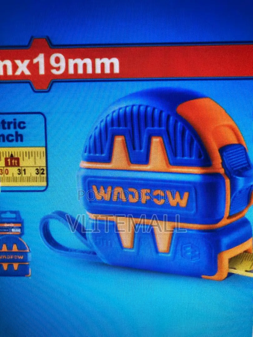Wadfow 5m X 19mm Steel Measuring Tape - Wmt1220