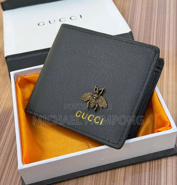 Luxury Leather Wallet by Gucci