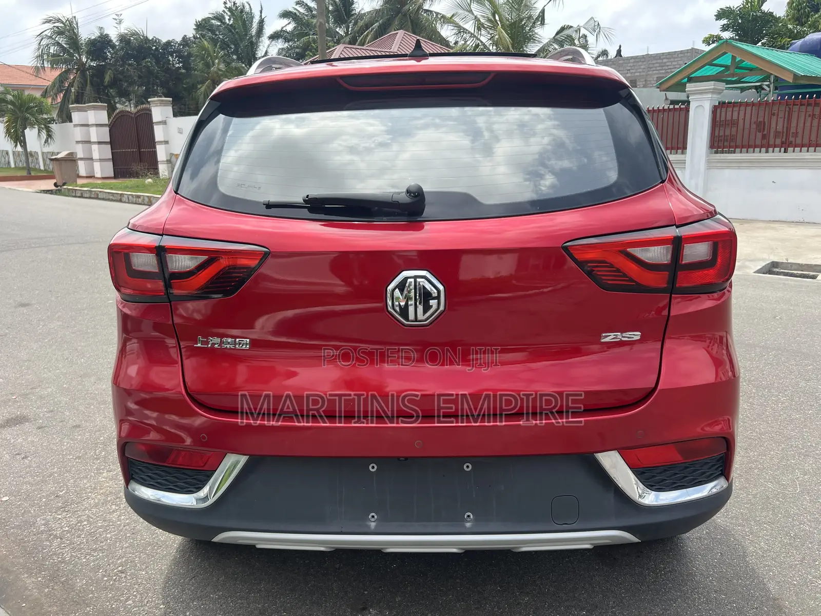 MG ZS 2017 Red