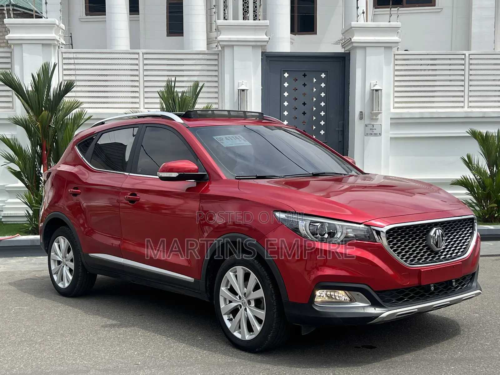MG ZS 2017 Red