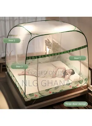 Installation-Free Square-Top Yurt Mosquito Net. Ghx6018