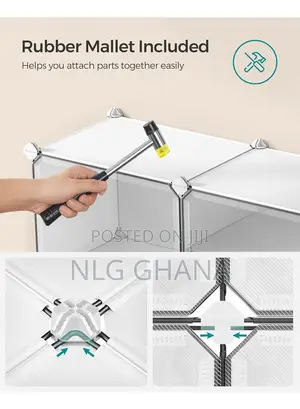 18-Layer 9 Cubes Heavy-Duty Shoe Stand With Hanger. Ghx6729