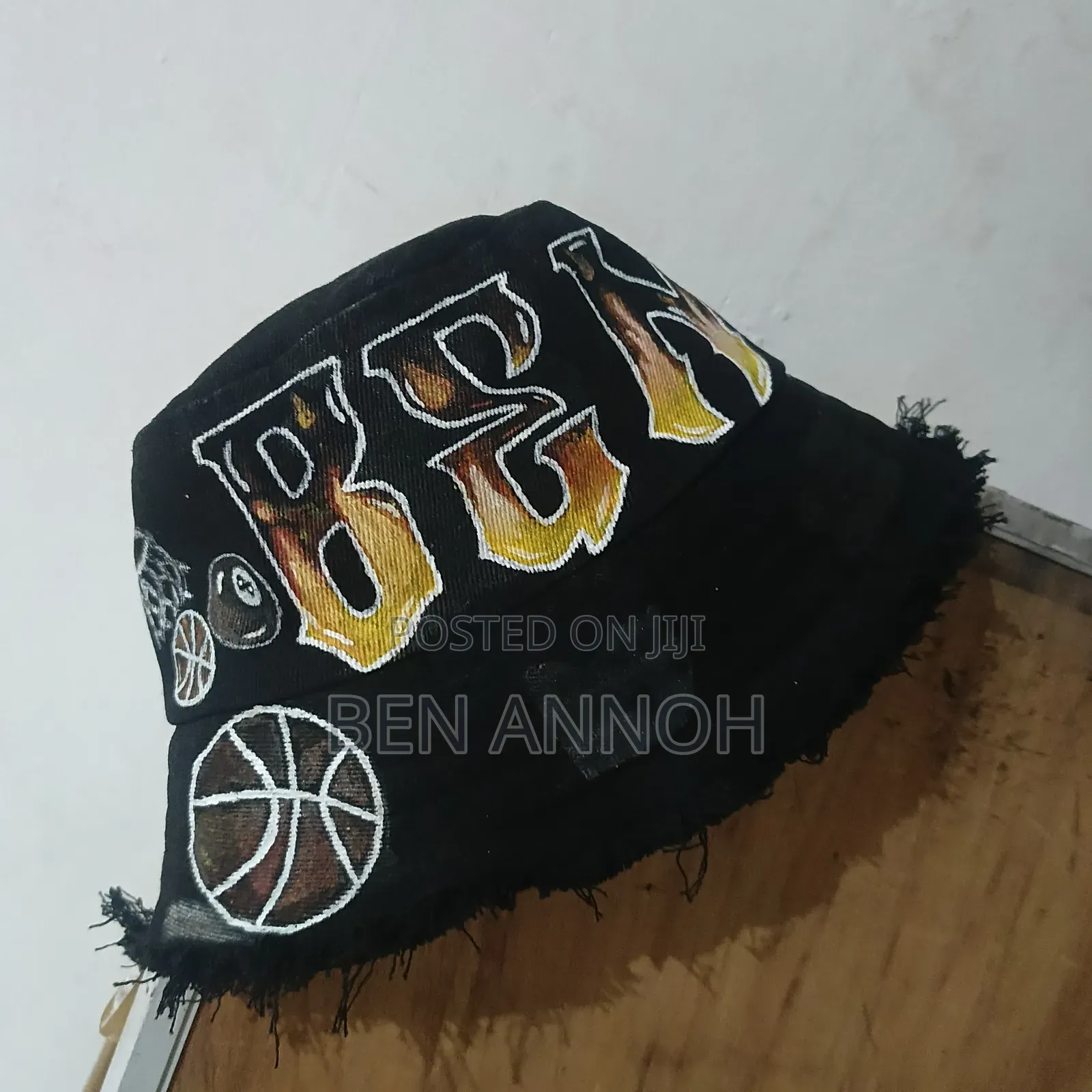 Acrylic on Jeans