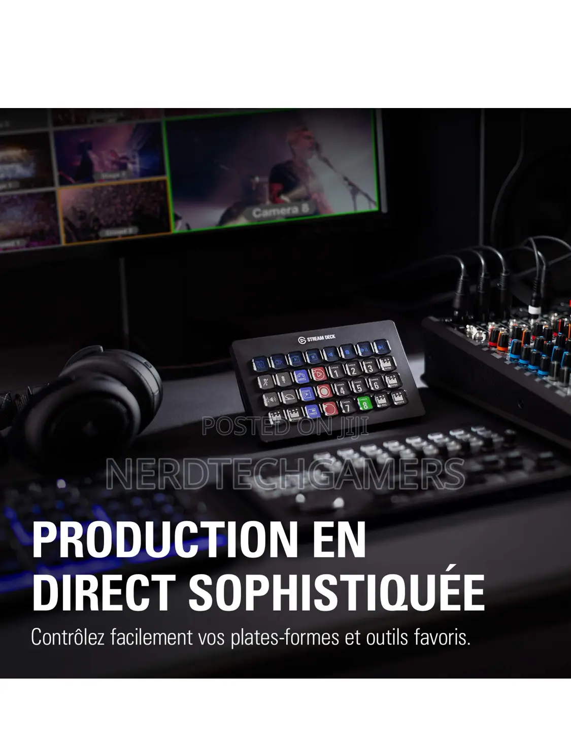 Elgato Stream Deck Xl – Advanced Studio Controller, 32 Macro Keys,