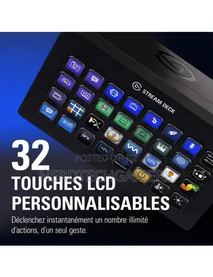 Elgato Stream Deck Xl – Advanced Studio Controller, 32 Macro Keys,