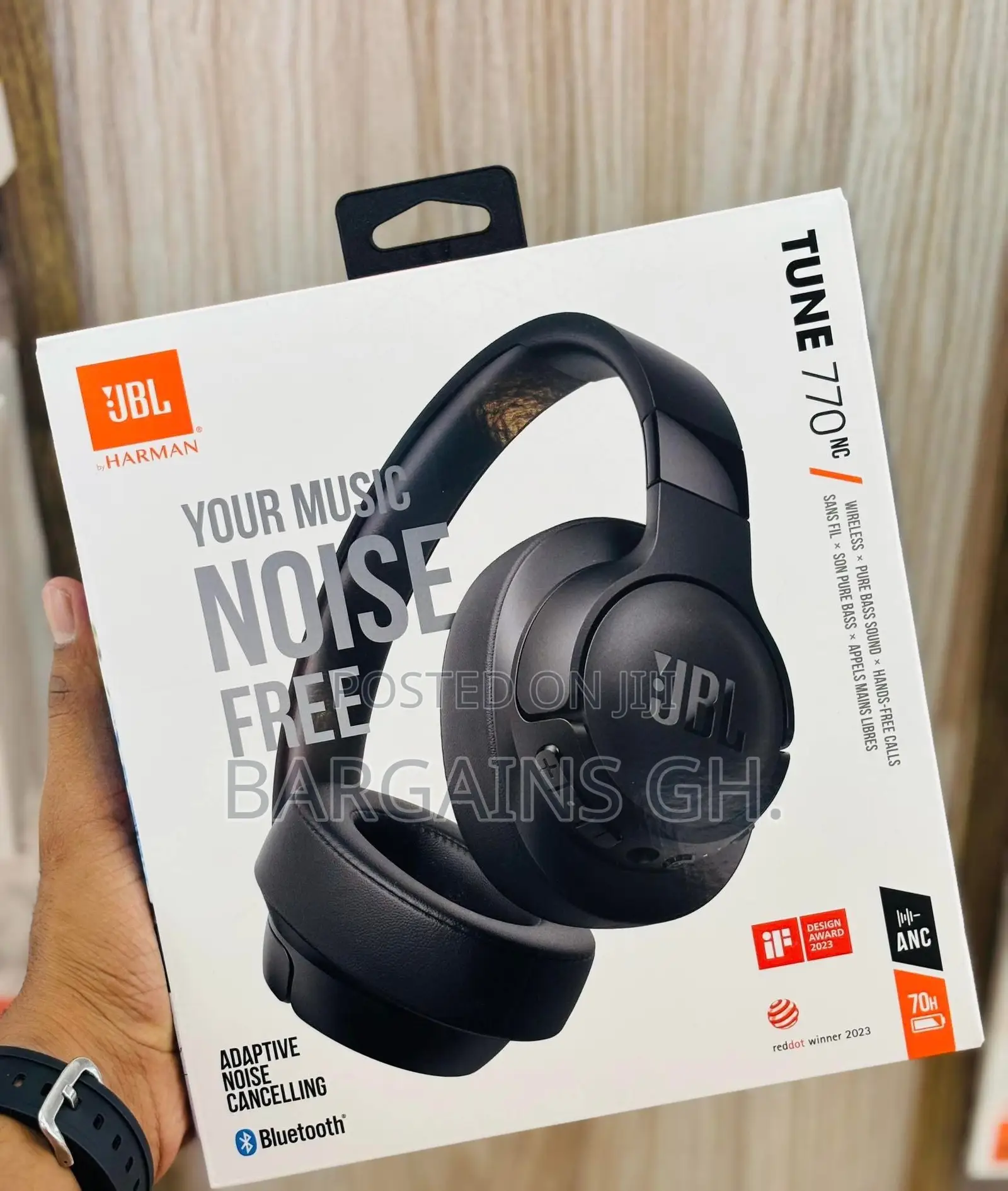 JBL Tune 770nc Original Noise Canceling Headphone