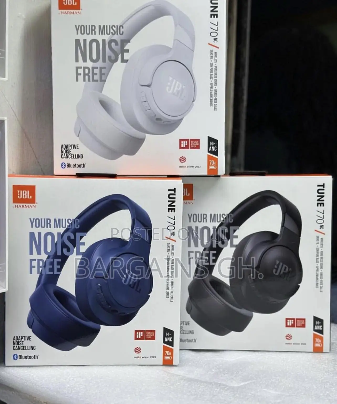 JBL Tune 770nc Original Noise Canceling Headphone
