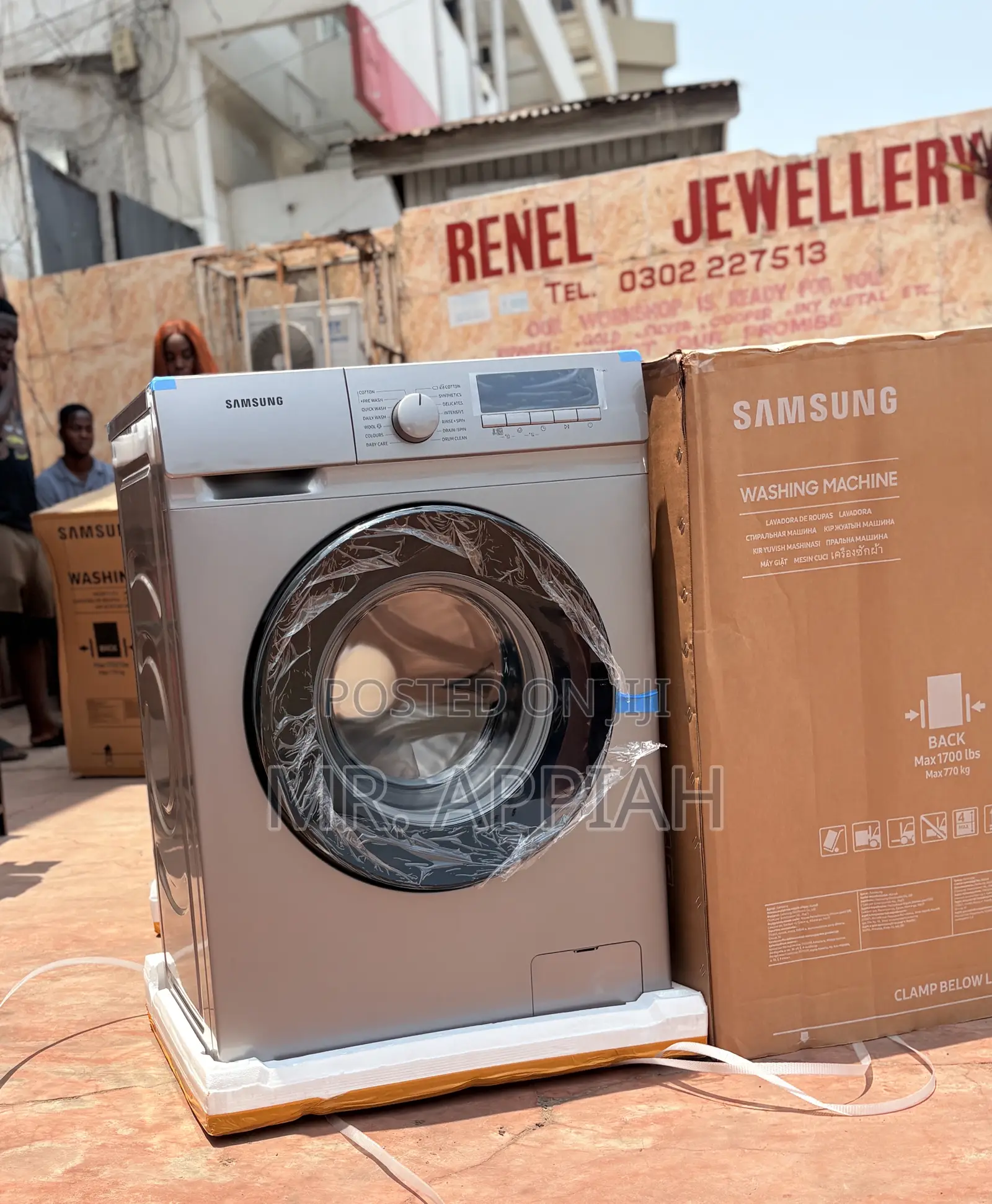 Get Affordable Samsung Ww80t3040bs/Nq 8kg Washing Machine(Gray).