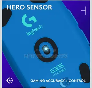 Logitech G305 Lightspeed Wireless Gaming Mouse, Hero Sensor