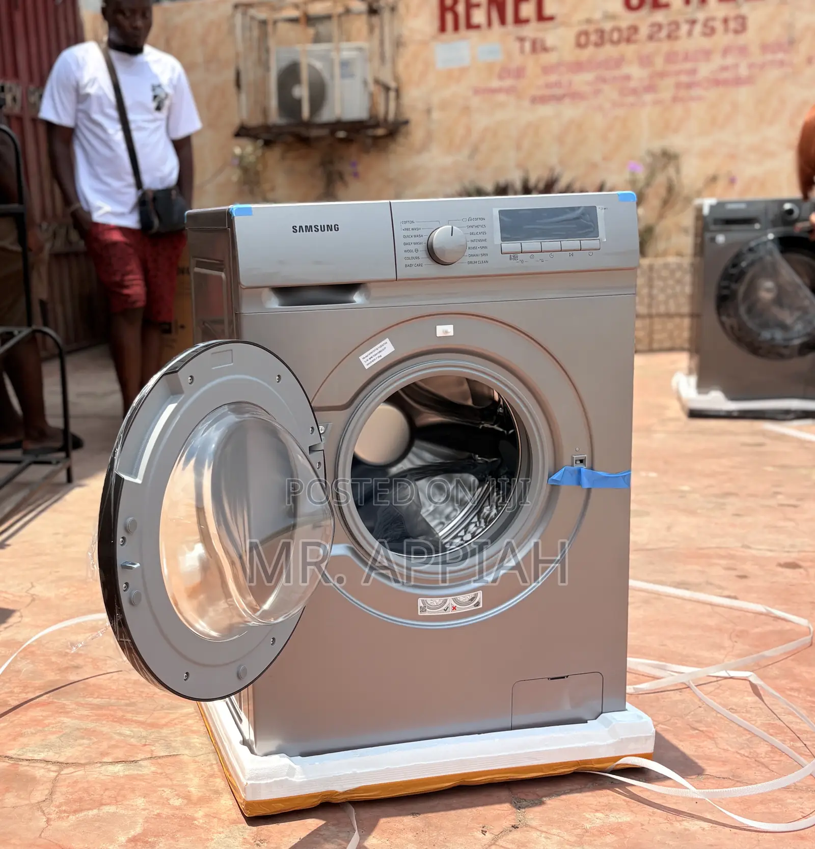 Shop Quality Samsung Ww70t4020cx/Nq 7kg Front Load Washing Machine.