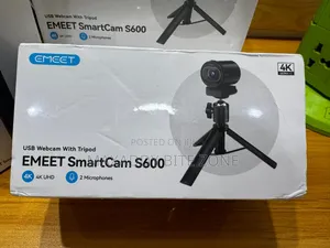 Emeet S600 Autofocus 1080p 60fps With Tripod Streaming Webcam