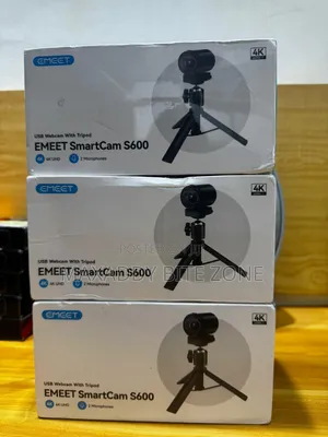 Emeet S600 Autofocus 1080p 60fps With Tripod Streaming Webcam