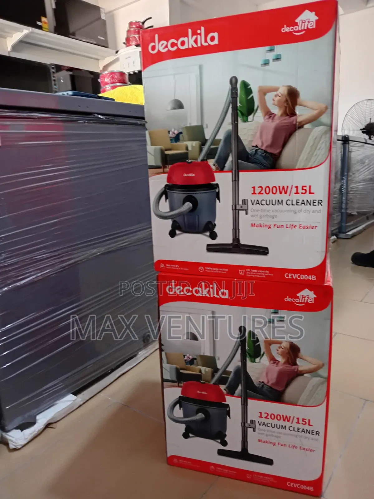 Large Suction Decakila Vacuum Cleaner 1200w 15l Vacuum Cleaner