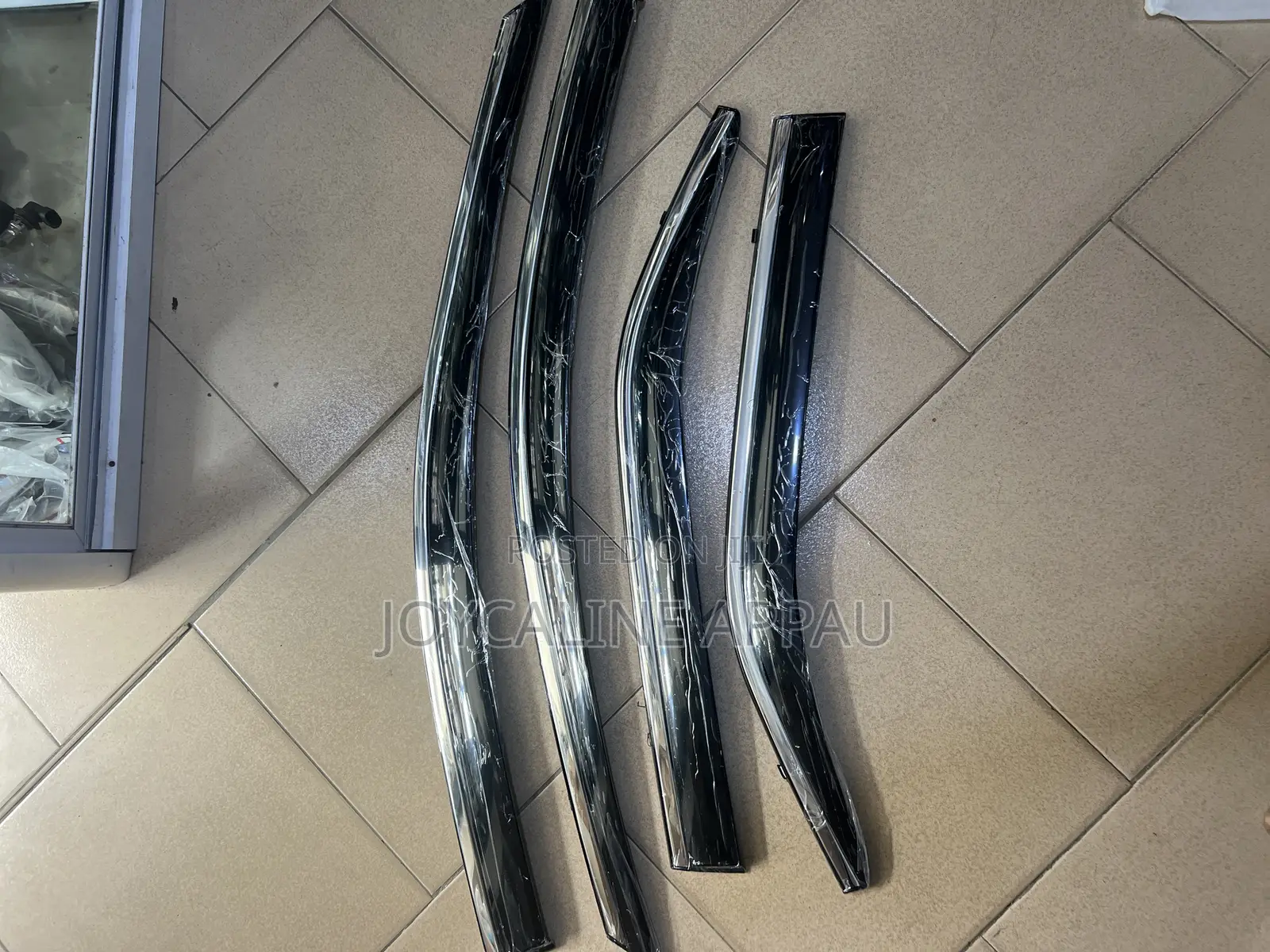 Toyota Camry 2012 to 2017 Window Door Visor/Rain Guard Chrome