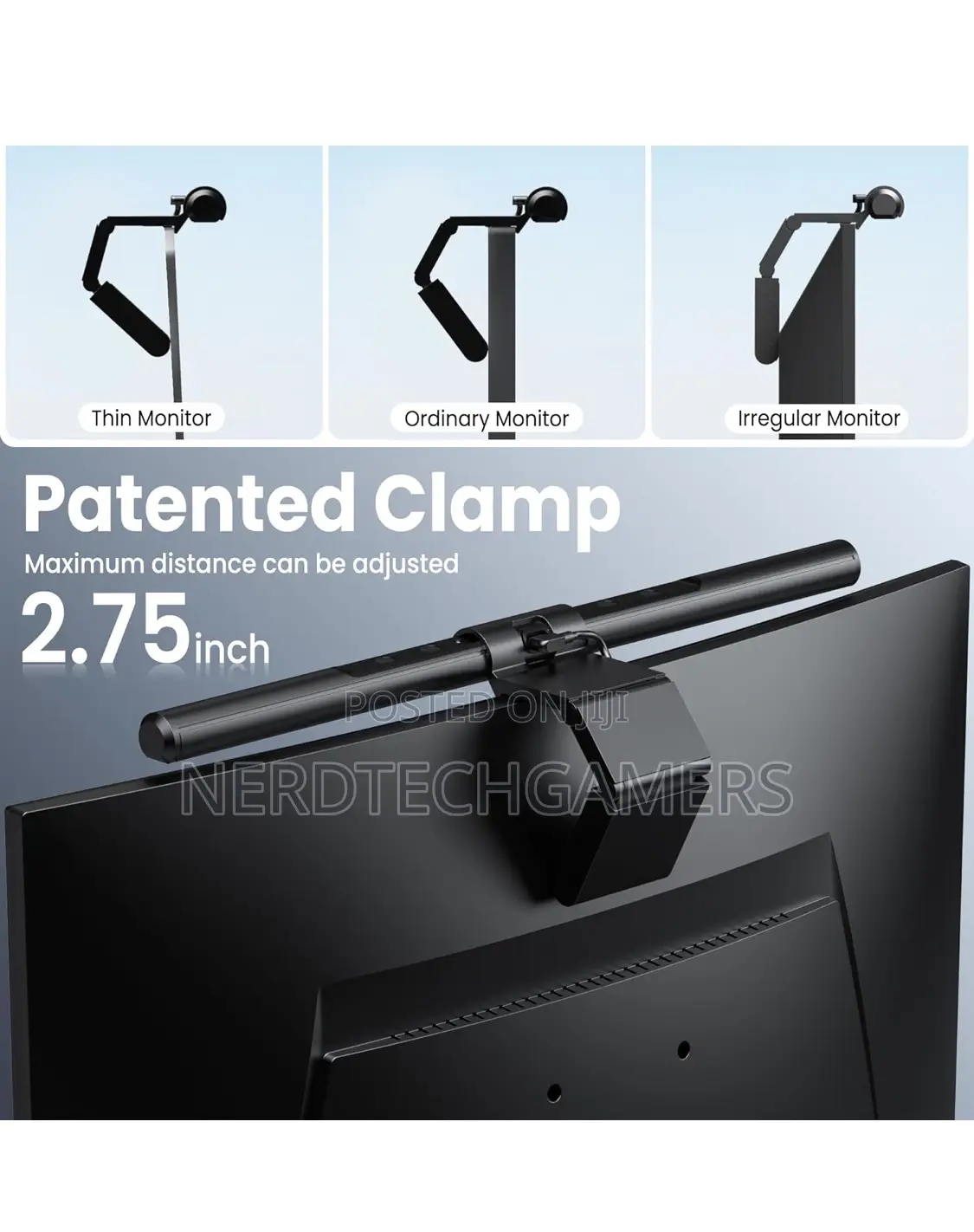 Quntis Pc Screen Lamp , Adjustable Screen Light Led Usb Computer Lamp