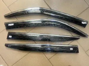 Toyota Land Cruiser300(2021 To2025)Window Door Visor/Rain Guard Chrome