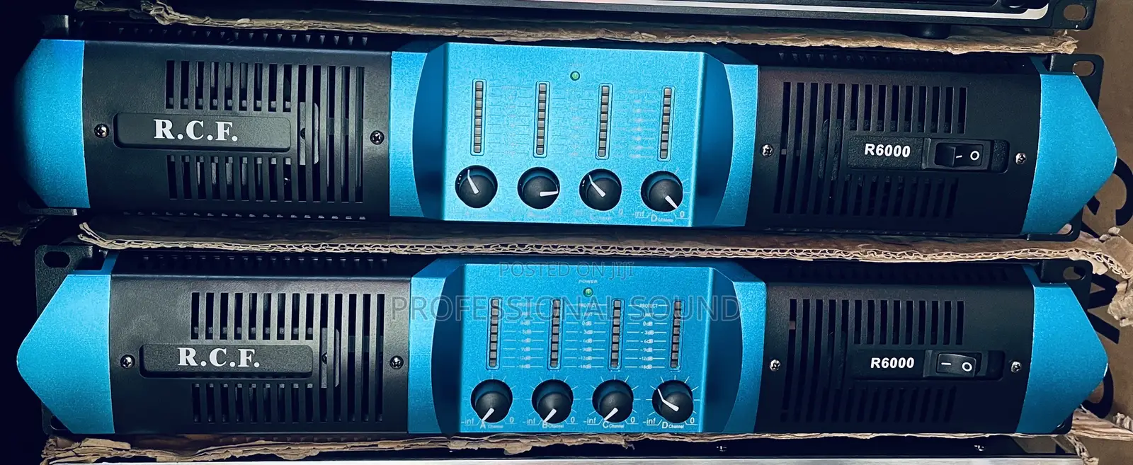 RCF Amplifier 4 Channels R6000