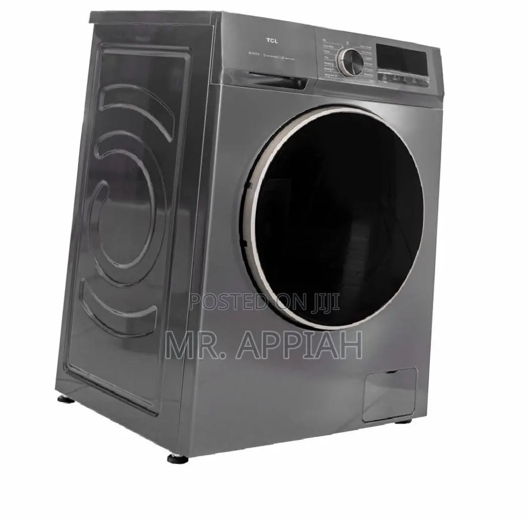 Shop Unique TCL 9kg Front Load Electric Washing Machine(Silver).