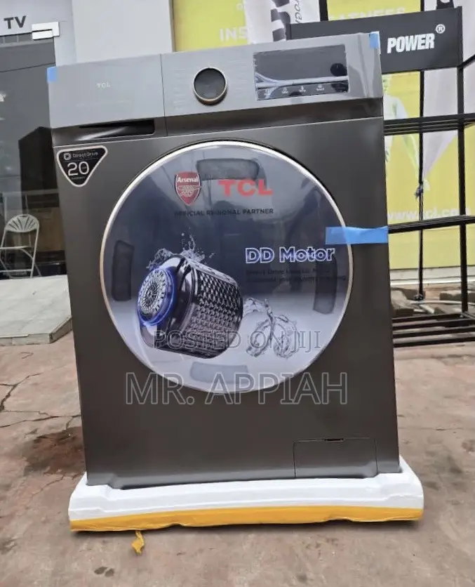 Shop Original TCL 10.5kg Front Load Fully Auto Washing Machine.