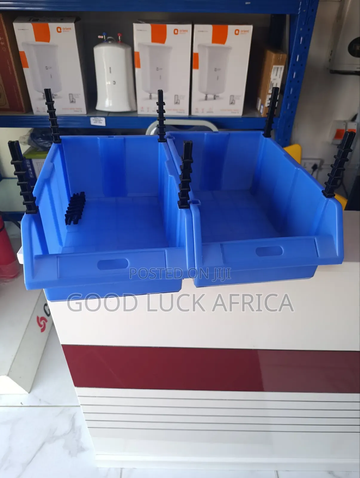 Tool Box / Storage Bins With Pillars L450mm X W302mm X H165mm
