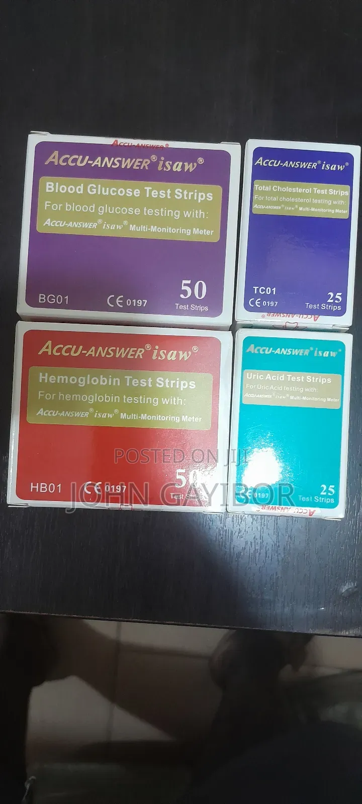 Accu Answer Isaw Test Syrips / Reagents